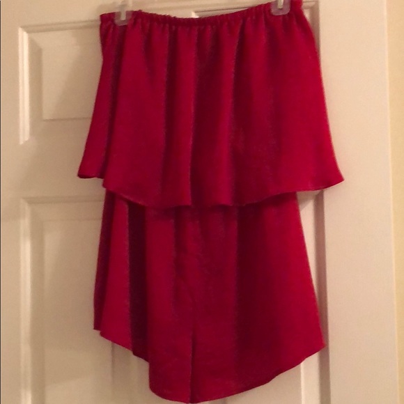 Show Me Your MuMu Pants - SMYM Red Romper